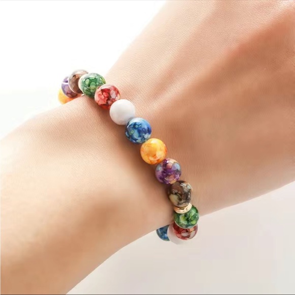 New Chakra Gemstone Bracelet - Picture 2 of 3